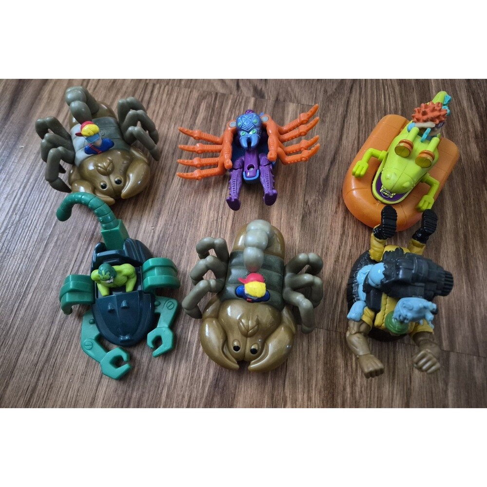 6 Vintage 90's Kids Meals Toys Some Burger King